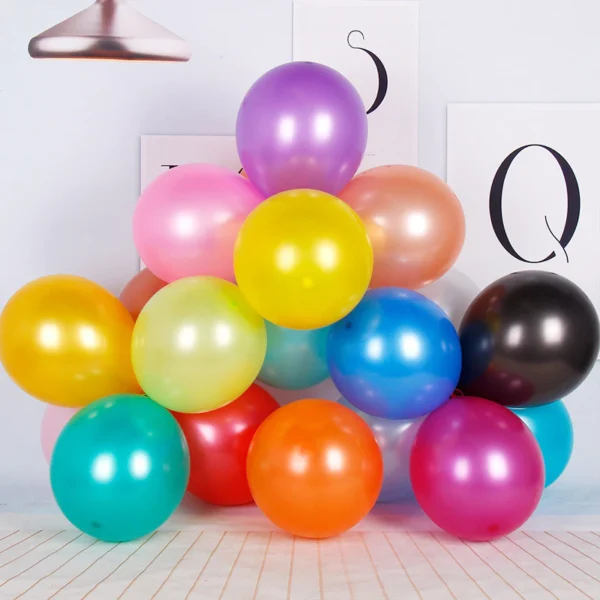 Thicken Latex Balloon White - Image 2